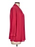 Investments 100% Polyester Red 3/4 Sleeve Blouse Size L - photo 4