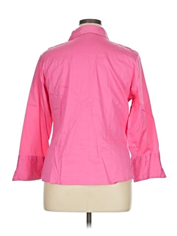 DressBarn 3/4 Sleeve Button-Down Shirt (view 2)