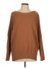 Simply Vera Vera Wang Solid Brown Pullover Sweater Size L - photo 1