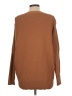 Simply Vera Vera Wang Solid Brown Pullover Sweater Size L - photo 2
