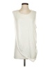 Lyssé 100% Polyester Ivory Sleeveless Blouse Size S - photo 1
