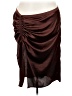 Future Collective 100% Recycled Polyester Brown Casual Skirt Size 28 waist - photo 1