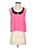 Material Girl 100% Polyester Pink Sleeveless Top Size XS - photo 1