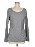 Athleta Gray Long Sleeve T-Shirt Size M - photo 1