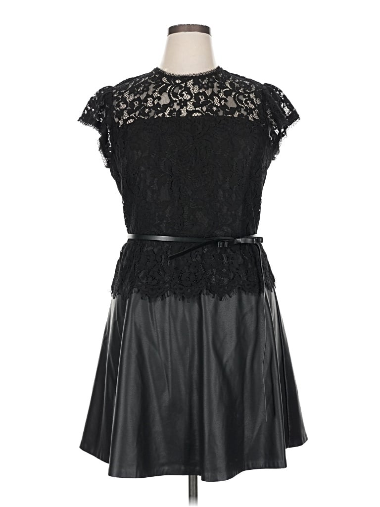 Pre-owned Shoshanna Cocktail Dress In Black