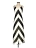 Christopher John Rogers for Target 100% Polyester Chevron-herringbone Ivory Casual Dress Size 4 - photo 1