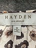 Hayden 100% Rayon Brown 3/4 Sleeve Blouse Size M - photo 6
