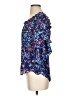 Parker 100% Polyester Blue 3/4 Sleeve Blouse Size S - photo 5