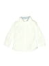 Crewcuts 100% Cotton Solid Ivory Long Sleeve Button-Down Shirt Size 3 - photo 1