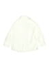 Crewcuts 100% Cotton Solid Ivory Long Sleeve Button-Down Shirt Size 3 - photo 2