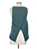 Athleta 100% Nylon Teal Sleeveless T-Shirt Size S - photo 2