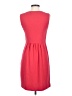 J.Crew 100% Polyester Solid Red Casual Dress Size 0 - photo 2