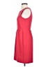 J.Crew 100% Polyester Solid Red Casual Dress Size 0 - photo 5