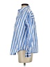 Maurices Stripes Blue Long Sleeve Button-Down Shirt Size XS - photo 5
