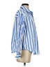 Maurices Stripes Blue Long Sleeve Button-Down Shirt Size XS - photo 4