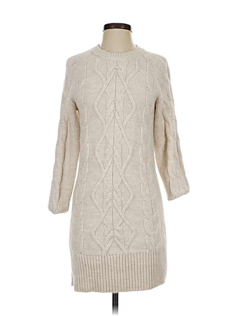 Pre-owned Gallery Pullover Sweater In Tan