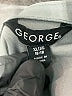 George Solid Gray Formal Skirt Size 16 - 18 - photo 4