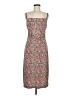 BCBG 100% Polyester Paisley Pink Cocktail Dress Size M - photo 1