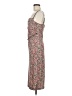 BCBG 100% Polyester Paisley Pink Cocktail Dress Size M - photo 5