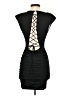 showpo Solid Black Cocktail Dress Size 4 - photo 2