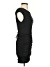showpo Solid Black Cocktail Dress Size 4 - photo 4