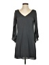 Milly Solid Gray Casual Dress Size 4 - photo 1