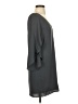 Milly Solid Gray Casual Dress Size 4 - photo 4
