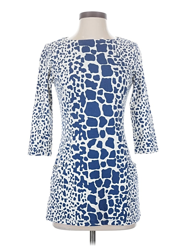 Pre-owned J. Mclaughlin Cocktail Dress In Blue