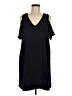 Sugar Lips Solid Black Casual Dress Size M - photo 1