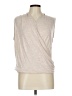 Dorothy Perkins Tan Sleeveless Top Size 10 - photo 1
