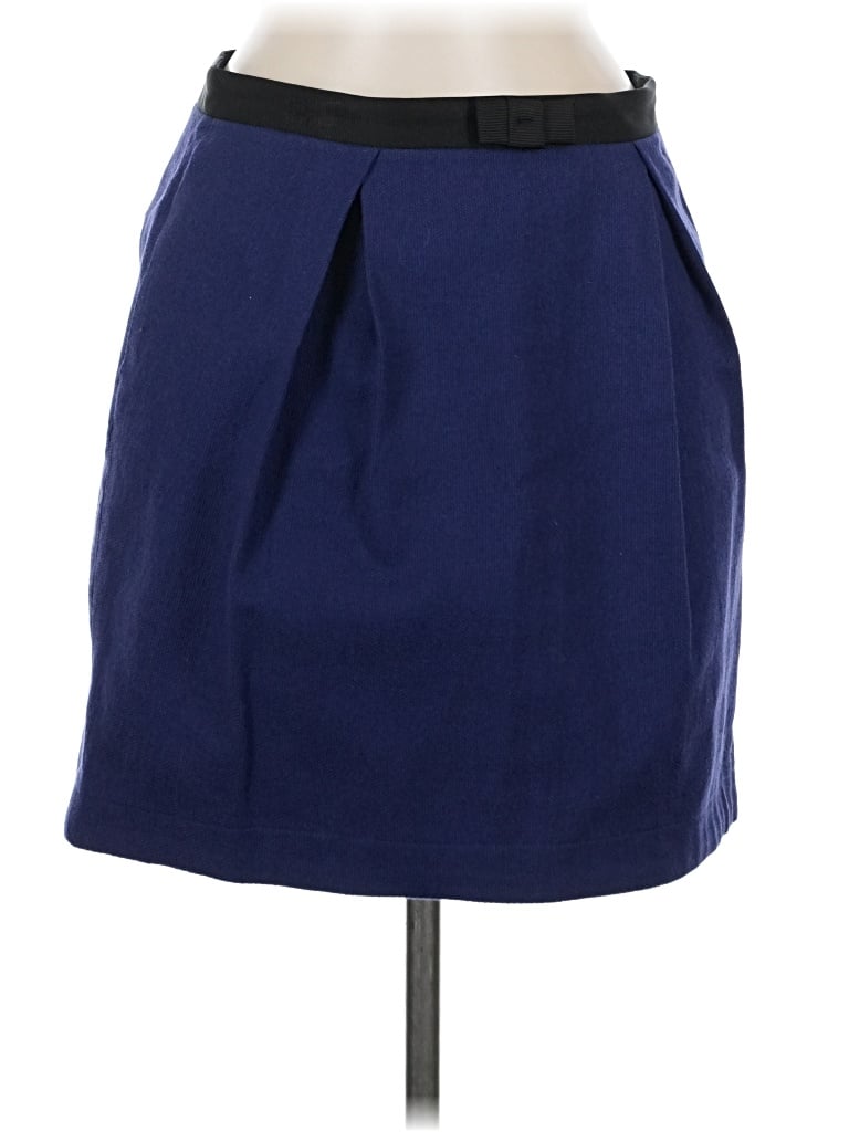 Pre-owned Cyrillus Formal Skirt In Blue