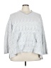 Avenue Silver Pullover Sweater Size 30 - 32 Plus - photo 1