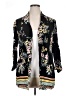 Roz & Ali 100% Rayon Black Kimono Size 1X - photo 1