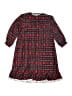 Little Me 100% Polyester Plaid Red Dress Size 4T - photo 2