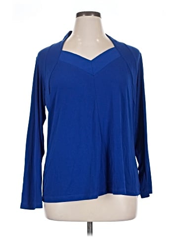 Simonton Says Long Sleeve Blouse (view 1)