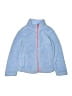 J.Crew Solid Blue Fleece Jacket Size 7 - 8 - photo 1