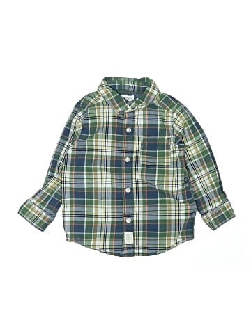 Carter's Long Sleeve Button-Down Shirt (view 1)