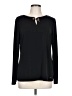 Tahari Black Long Sleeve Top Size L - photo 1