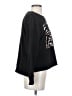 DKNY Graphic Black Sweatshirt Size S - photo 4