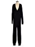 Aqua Solid Black Jumpsuit Size S - photo 1