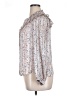 MELLODAY Silver Long Sleeve Blouse Size XL - photo 5