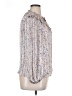 MELLODAY Silver Long Sleeve Blouse Size XL - photo 4
