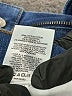 Express Color Block Stripes Blue Jeans Size 6 - photo 8