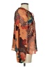 J by Joie Orange Long Sleeve Blouse Size XS - photo 4