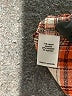 Maurices Plaid Orange Long Sleeve Button-Down Shirt Size M - photo 8