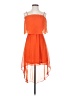 Bebe 100% Polyester Orange Cocktail Dress Size XS - photo 1