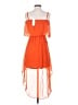 Bebe 100% Polyester Orange Cocktail Dress Size XS - photo 2