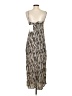 Pull&Bear Animal Print Silver Casual Dress Size S - photo 2