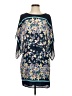 BCBGMAXAZRIA 100% Polyester Print Blue Casual Dress Size XXS - photo 1