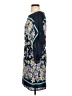 BCBGMAXAZRIA 100% Polyester Print Blue Casual Dress Size XXS - photo 5